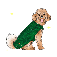 Xmas Sticker by POLDO DOG COUTURE