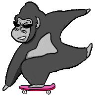Gorilla Sticker