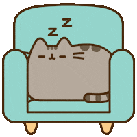 Relaxed Sleep Sticker by Pusheen