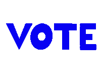 Democratic Party Vote Sticker