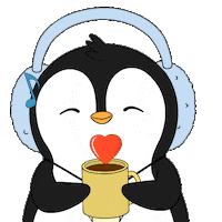 In The Zone Love Sticker by Pudgy Penguins