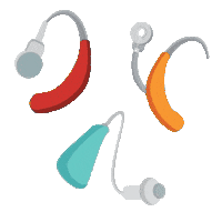 Device Hard Of Hearing Sticker by Telethon Speech & Hearing