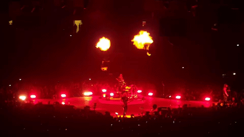 fire rock GIF