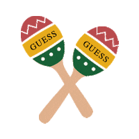 Mexico City Maracas Sticker by GUESS