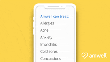 Urgent Care Telehealth GIF by Amwell