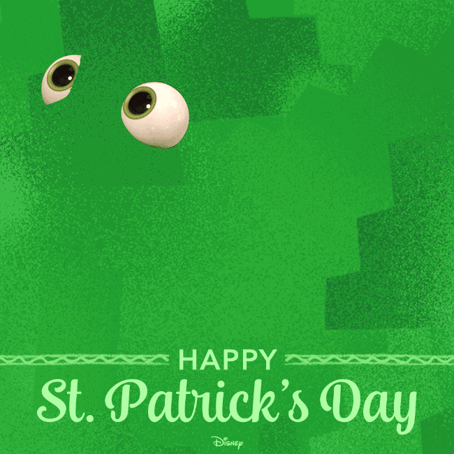 St Patricks Day Luck GIF by Disney