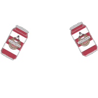 seapinesresort beer cheers drinks lager Sticker