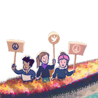 Womens March Art Sticker by European Commission