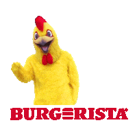 Food Chicken Sticker by BURGERISTA