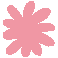 Pink Flower Sticker
