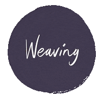 Sewing Weave Sticker by Minimalist Machinist