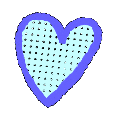 Hearts By Kirsten Sticker by Kirsten Hurley