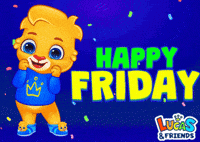 Its Friday GIF by Lucas and Friends by RV AppStudios