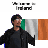 Ireland Ie Sticker