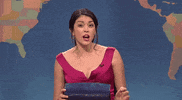 cecily strong the girl you wish you hadnt started a conversation with at a party GIF by Saturday Night Live