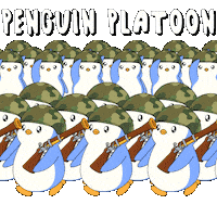 Team Marching Sticker by Pudgy Penguins