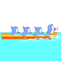 Huddle Up War Sticker by Pudgy Penguins