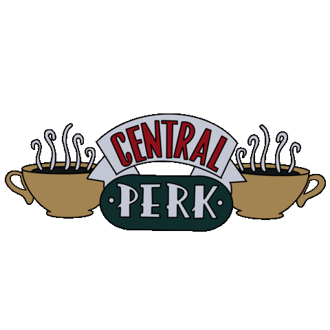 Central Perk Friends Sticker