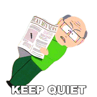 Mr Garrison Sticker by South Park