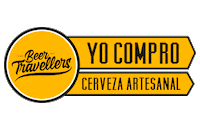 Beer_travellers travel beer cerveza artesanal beer travellers Sticker