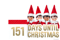Christmas Eve Countdown Sticker by The Elf on the Shelf