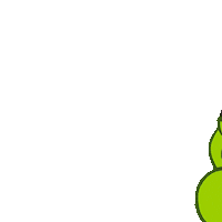 Suspicious Cut The Rope Sticker by Om Nom