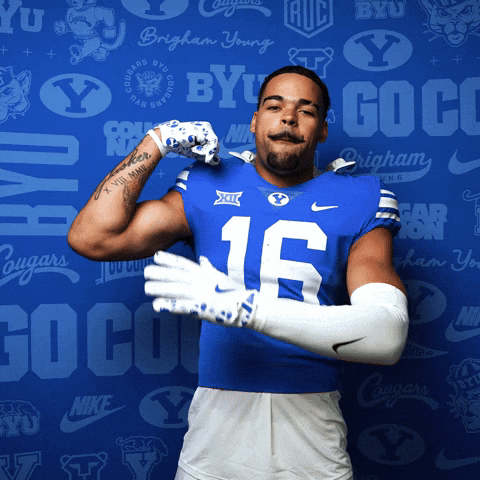College Football Go Cougs GIF by BYU Cougars