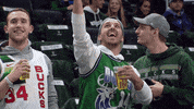 yell fiserv forum GIF by Milwaukee Bucks