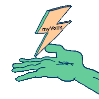 Usb Sticker by MyVolts