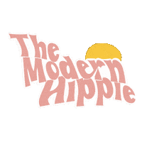 echoluxe logo 70s modern hippie Sticker