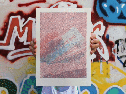 tind giphygifmaker screenprint silkscreen tind GIF