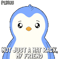 Im Smart Big Brain Sticker by Pudgy Penguins