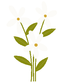Cute Flowers Sticker