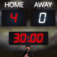 Home: 4, Away: 0