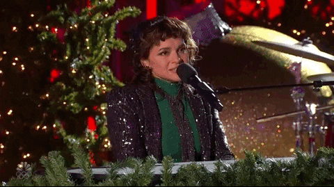 Christmas In Rockefeller Center GIF by NBC