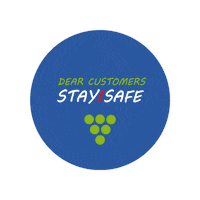 Thaler Stay Safe Sticker by Haus Piger