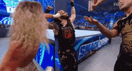 BaronCorbinWWE wwe roman reigns dogfood king corbin GIF
