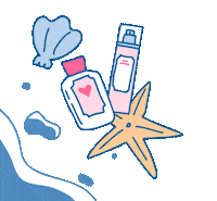Body Lotion Summer Sticker by Bath & Body Works