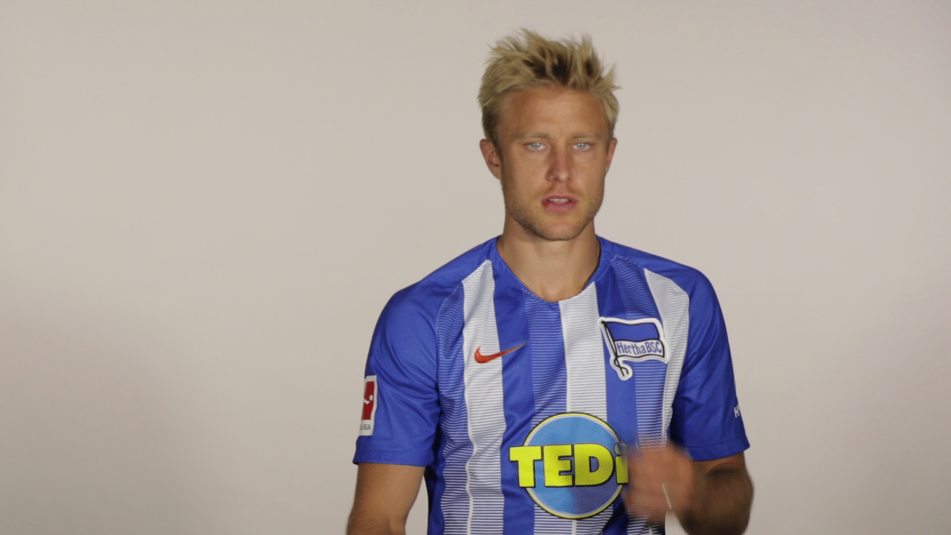 Hertha Berlin Football GIF by Hertha BSC