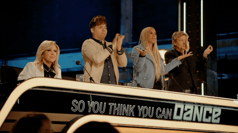 well done applause GIF by So You Think You Can Dance