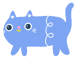 Happy Cat Sticker by candice
