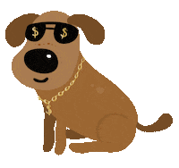 kazoopet swag cool dog kazoopet kazoo pet Sticker