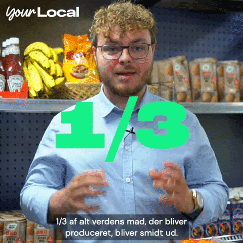 YourLocalApp giphyupload foodwaste madspild yourlocal GIF