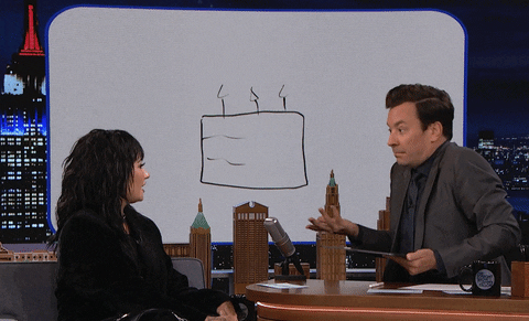 Demi Lovato Idk GIF by The Tonight Show Starring Jimmy Fallon