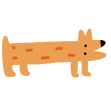 Dog Fun Sticker by Andrew Haener