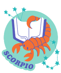 Read Zodiac Sign Sticker by Alfred A. Knopf