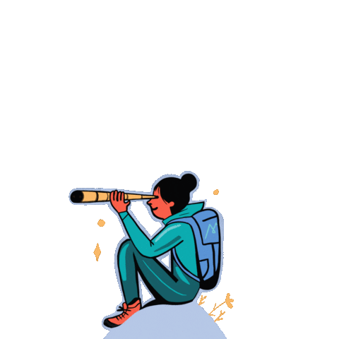 Skiing Climbing Sticker by Basecamp Shop