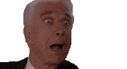 Leslie Nielsen Sticker by Alissandra