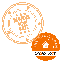SharpLoan home house realestate mortgage Sticker