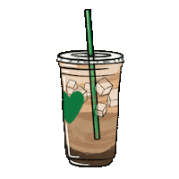Coffee Illustration Sticker